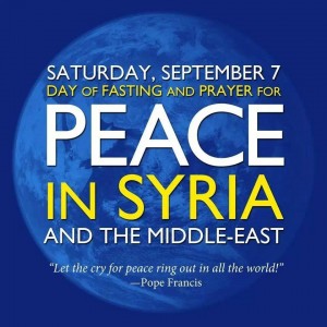 Day of prayer and fasting for Syria