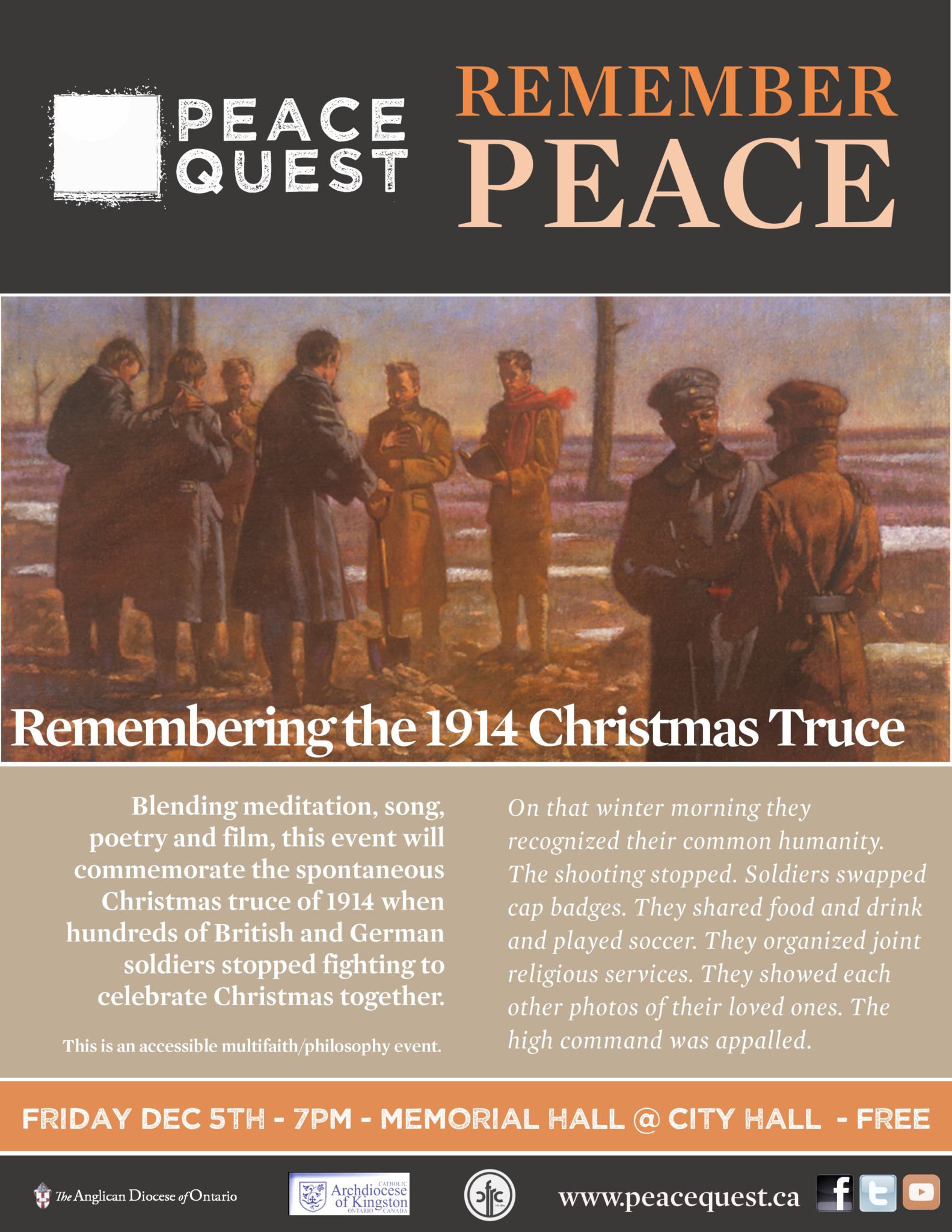 Christmas Truce Event this Friday!