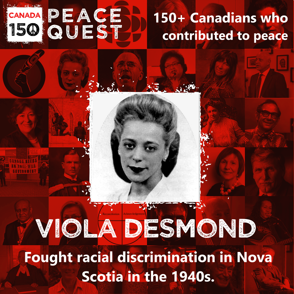 150+ Canadians Day 04: Viola Desmond