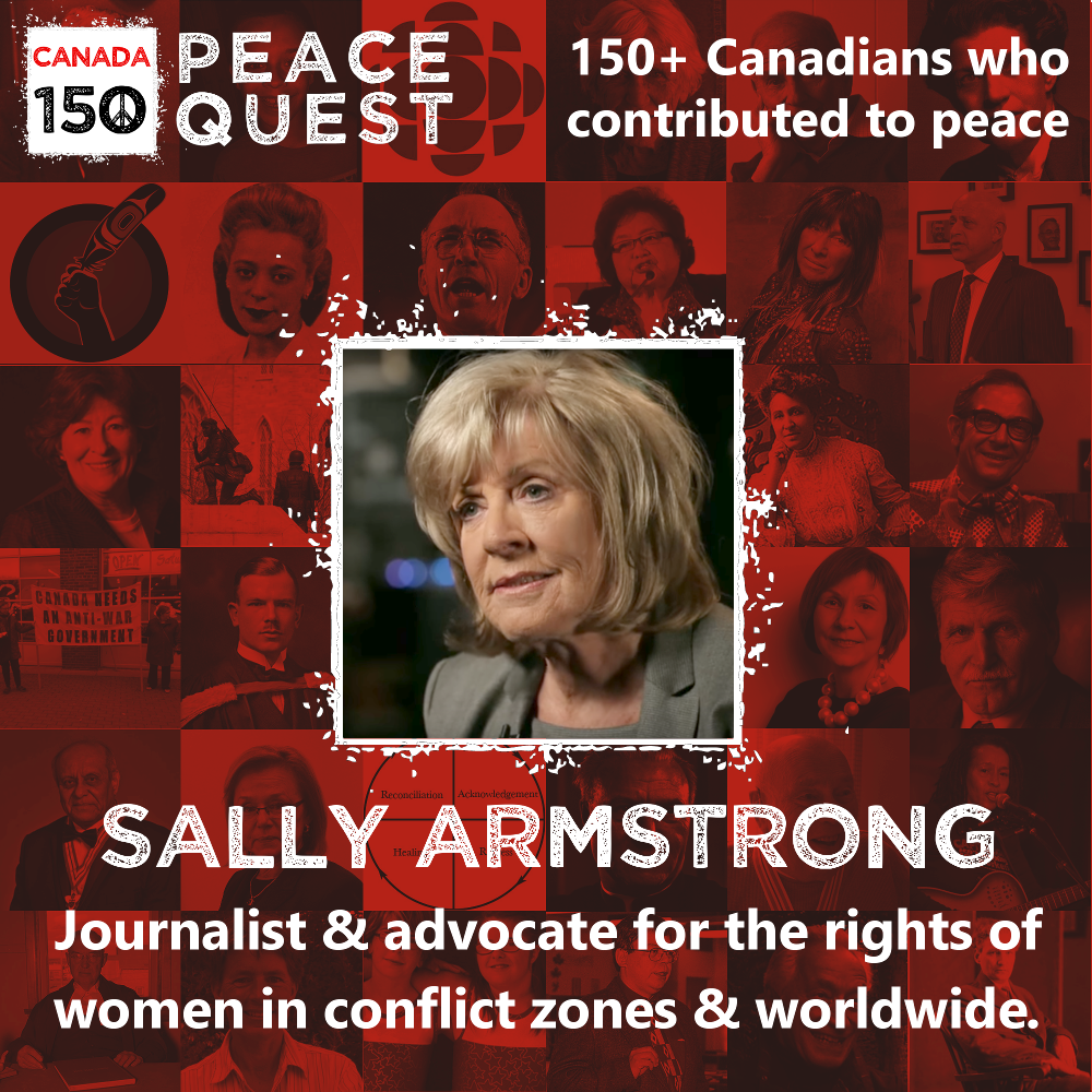 150+ Canadians Day 46: Sally Armstrong