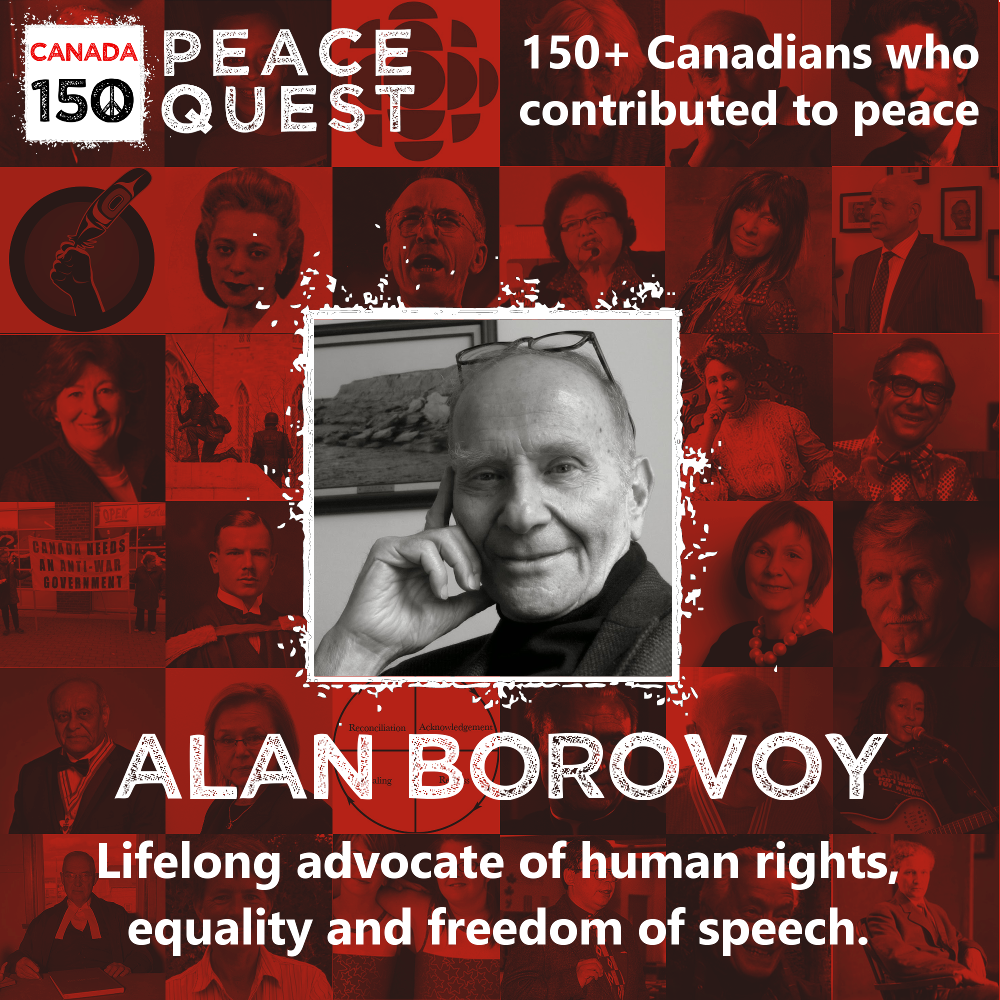 150+ Canadians Day 30: Alan Borovoy