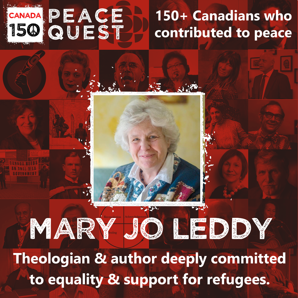 150+ Canadians Day 61: Mary Jo Leddy
