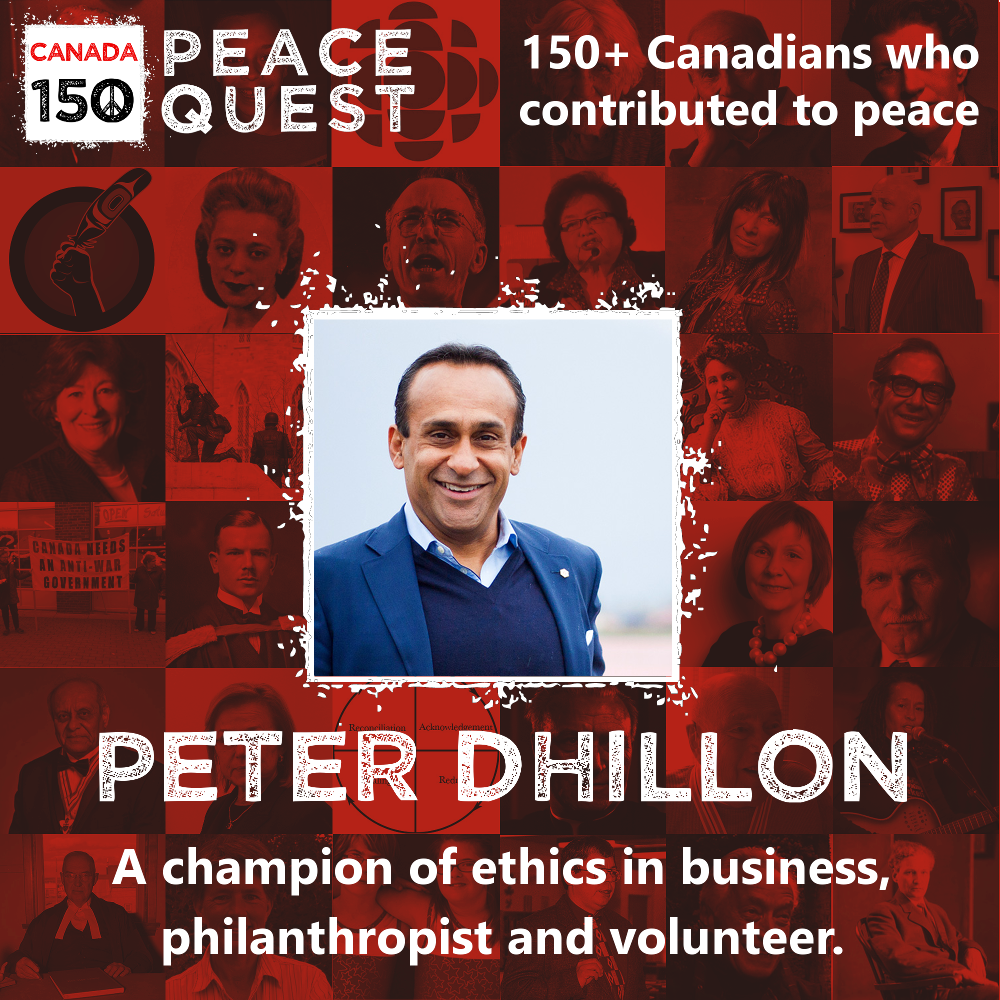 150+ Canadians Day 68: Peter Dhillon
