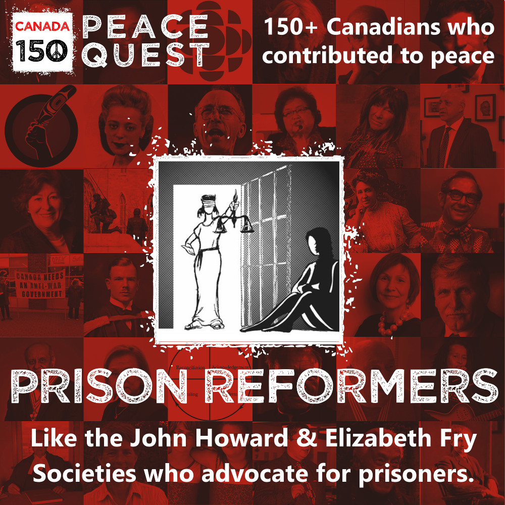 150+ Canadians Day 82: John Howard & Elizabeth Fry Societies