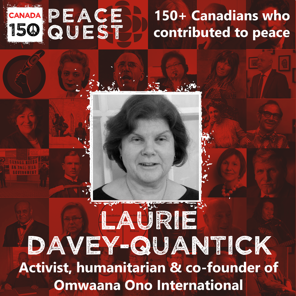 150+ Canadians Day 87: Laurie Davey-Quantick