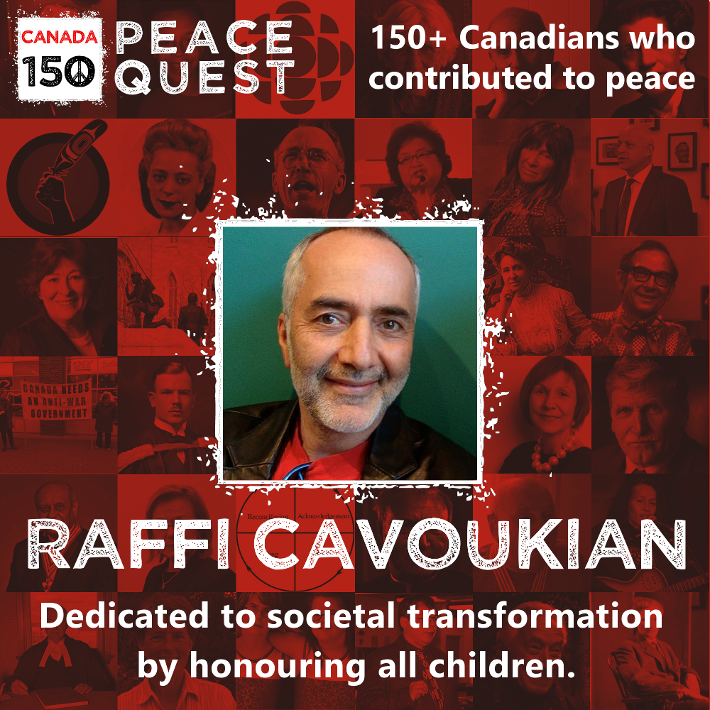 150+ Canadians Day 89: Raffi Cavoukian