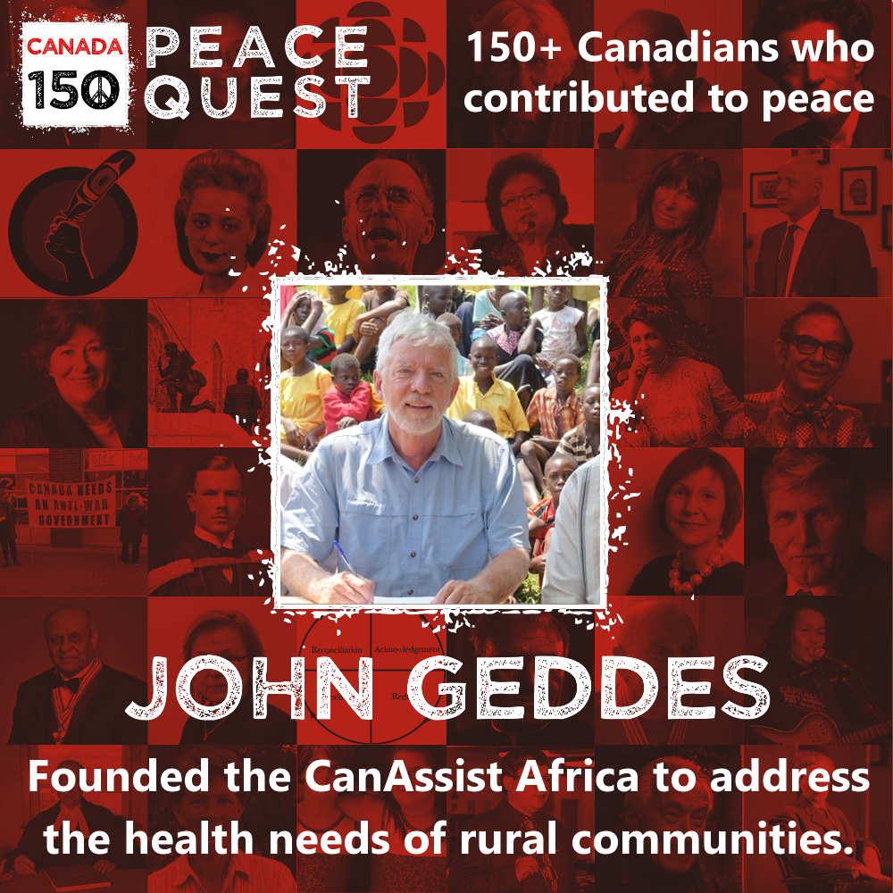 150+ Canadians Day 106: John Geddes