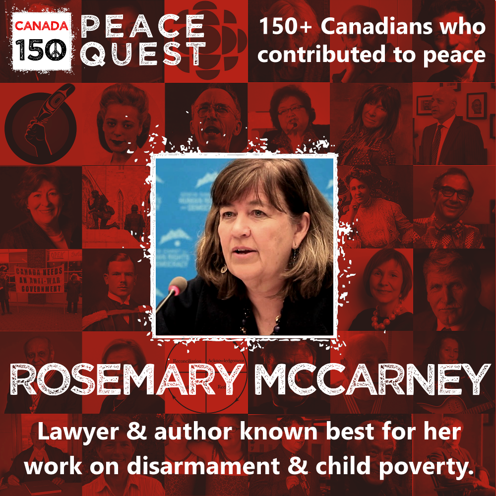 150+ Canadians Day 110: Rosemary McCarney