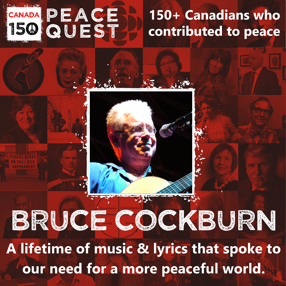 150+ Canadians Day 115: Bruce Cockburn