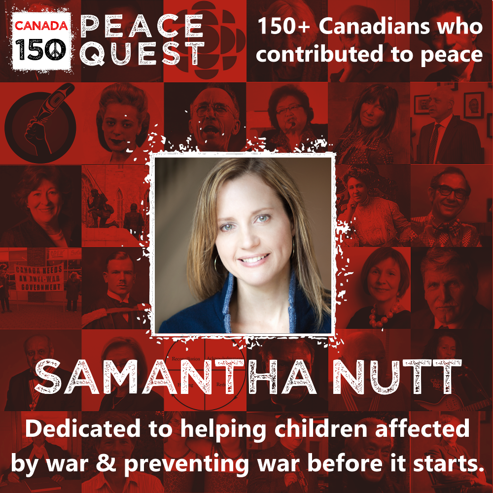 150+ Canadians Day 123: Dr. Samantha Nutt