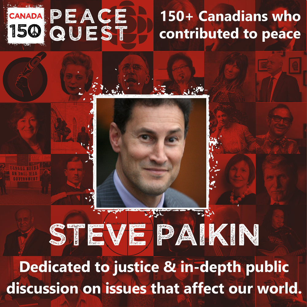 150+ Canadians Day 127: Steve Paikin