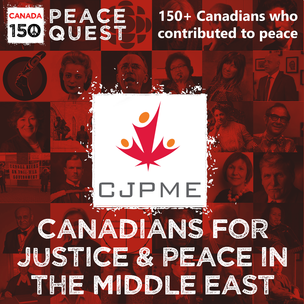 150+ Canadians Day 130: Canadians for Justice and Peace in the Middle East