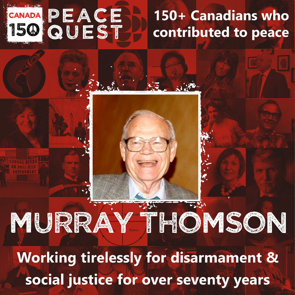 150+ Canadians Day 151: Murray Thomson