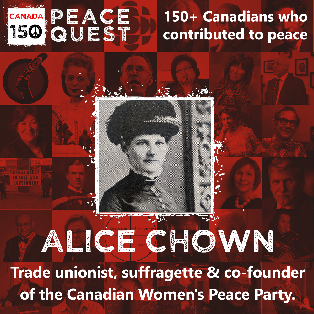 150+ Canadians Day 139: Alice Chown