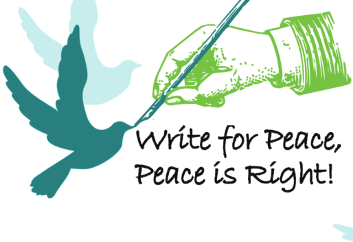 Regina: Write for Peace, Peace is Right!